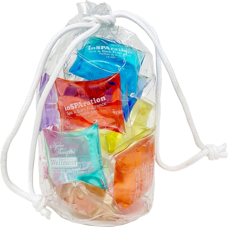 inSPAration Spa and Bath Aromatherapy Sample Gift Pack - 12 Assorted Fragrance Pillow Packs - Image 1